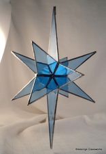 Stained Glass 3D Star